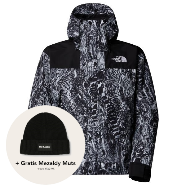 HYKE × THE NORTH FACE /GTX MOUNTAIN COAT The North Face GTX Mountain Jas Zwart – Mezaldy