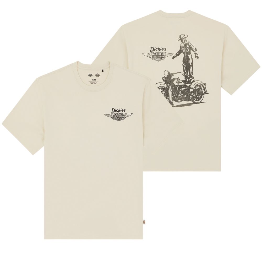 Dickies x Harley-Davidson Graphic T-shirt Off White – Mezaldy
