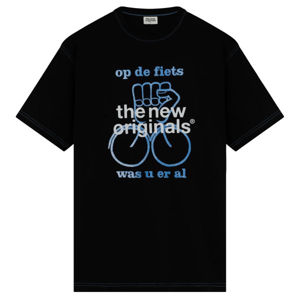 The New Originals Op De Fiets T-shirt Zwart – Mezaldy