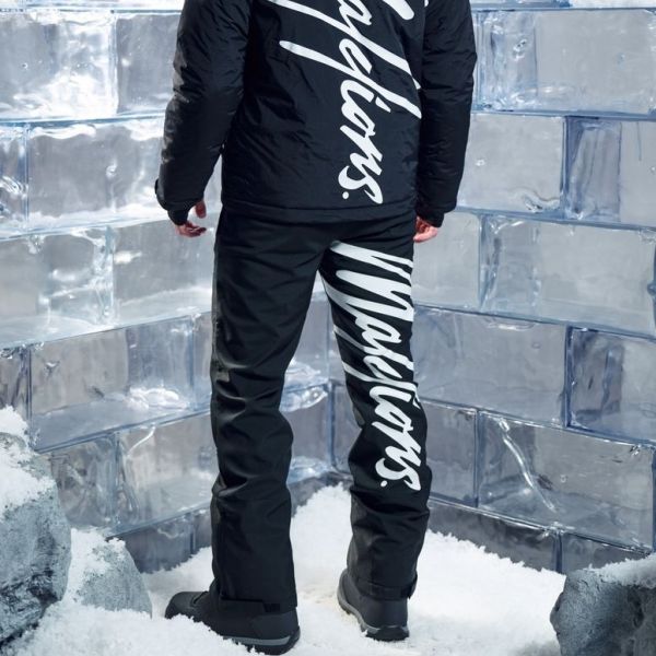 Malelions Ski Polar Broek Zwart