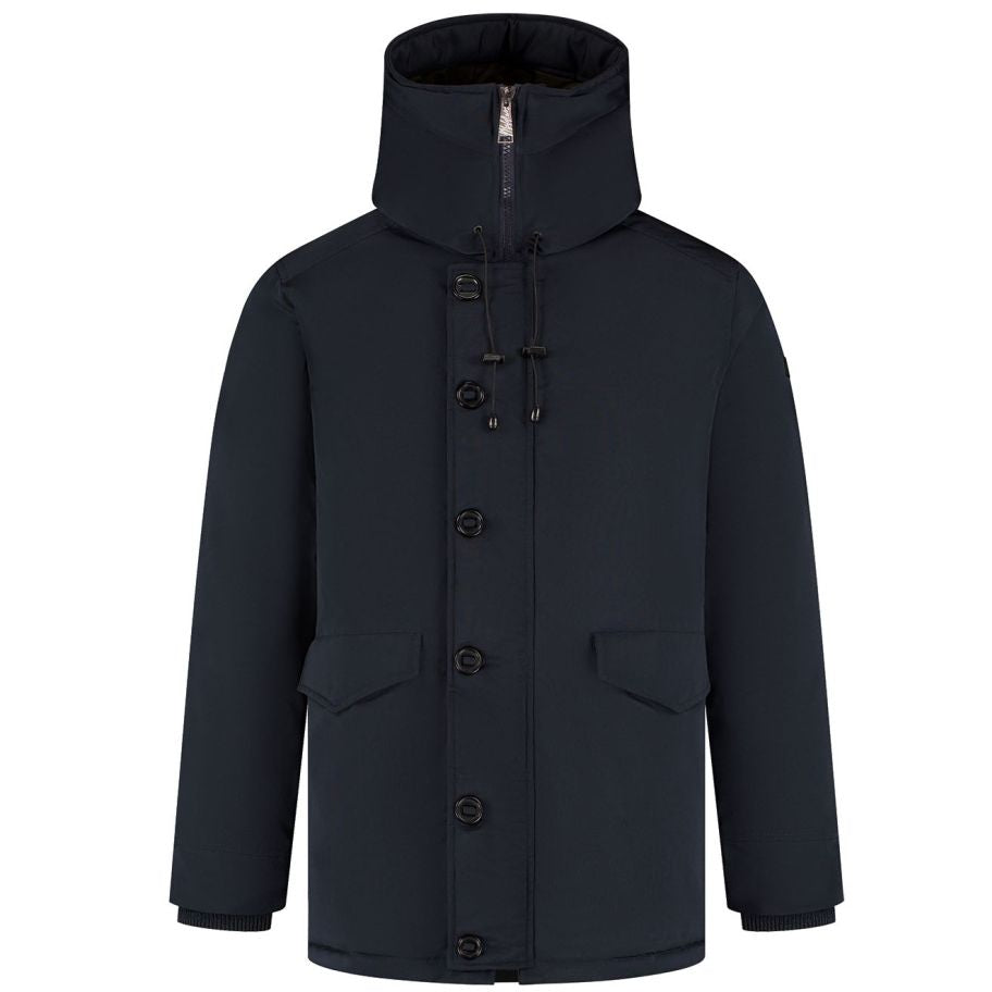 Malelions Casual Parka Navy