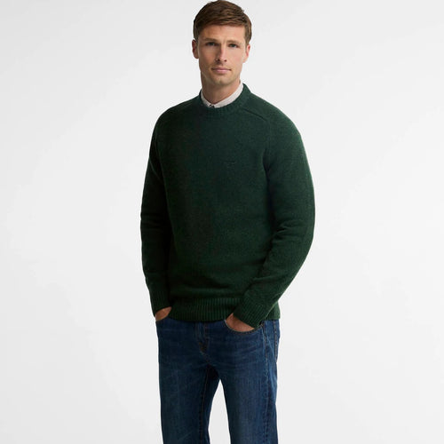 Barbour Newtown Sweater Donker Groen