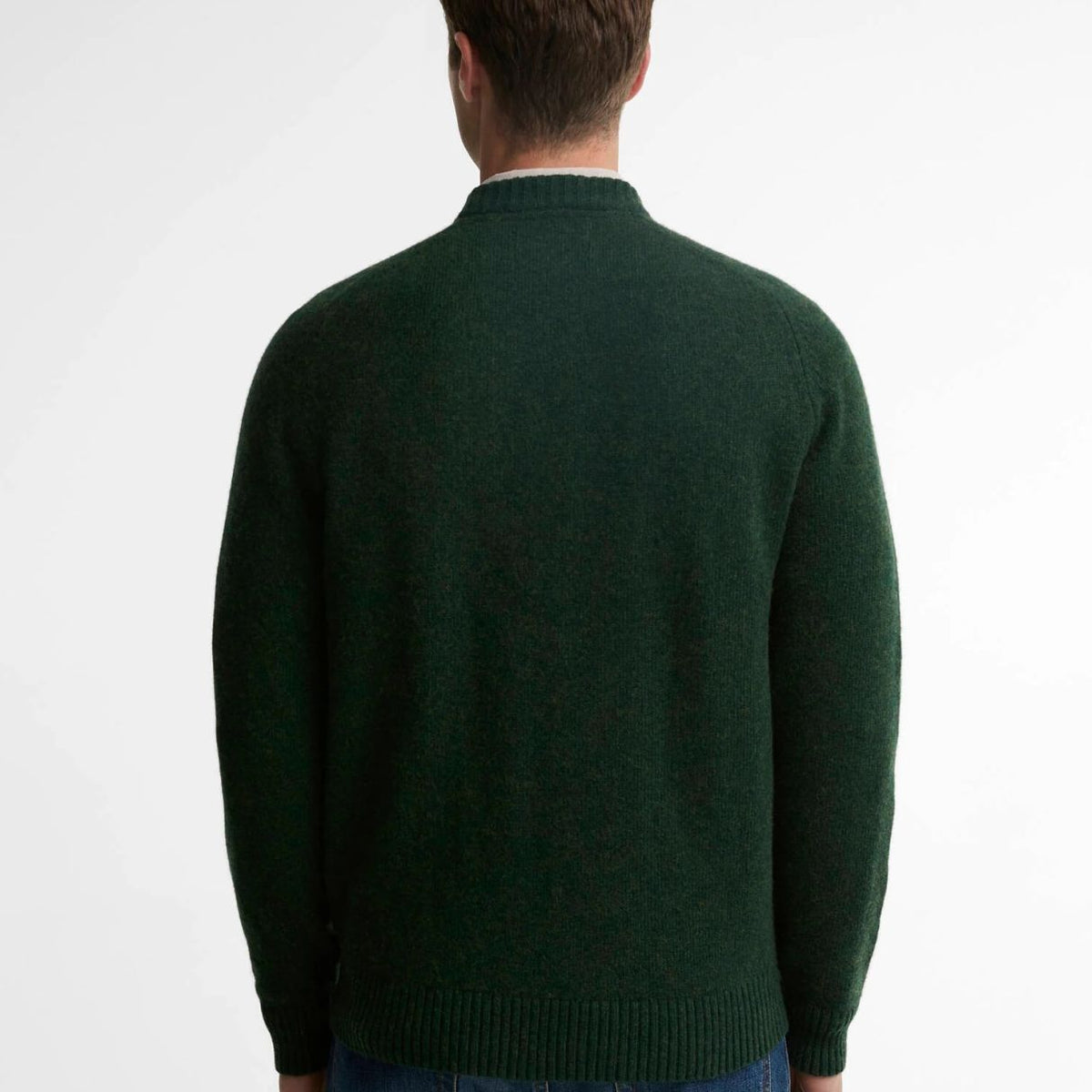 Barbour Newtown Sweater Donker Groen