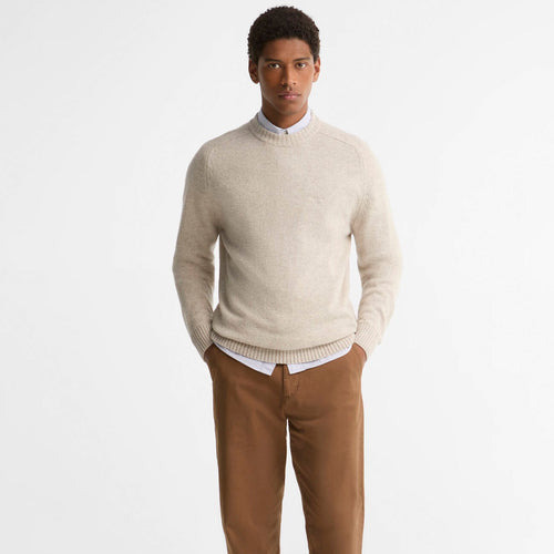 Barbour Newtown Sweater Licht Grijs
