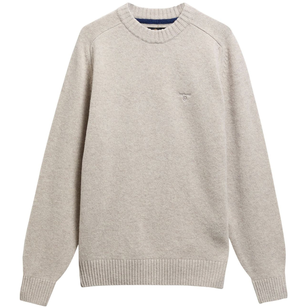 Barbour Newtown Sweater Licht Grijs