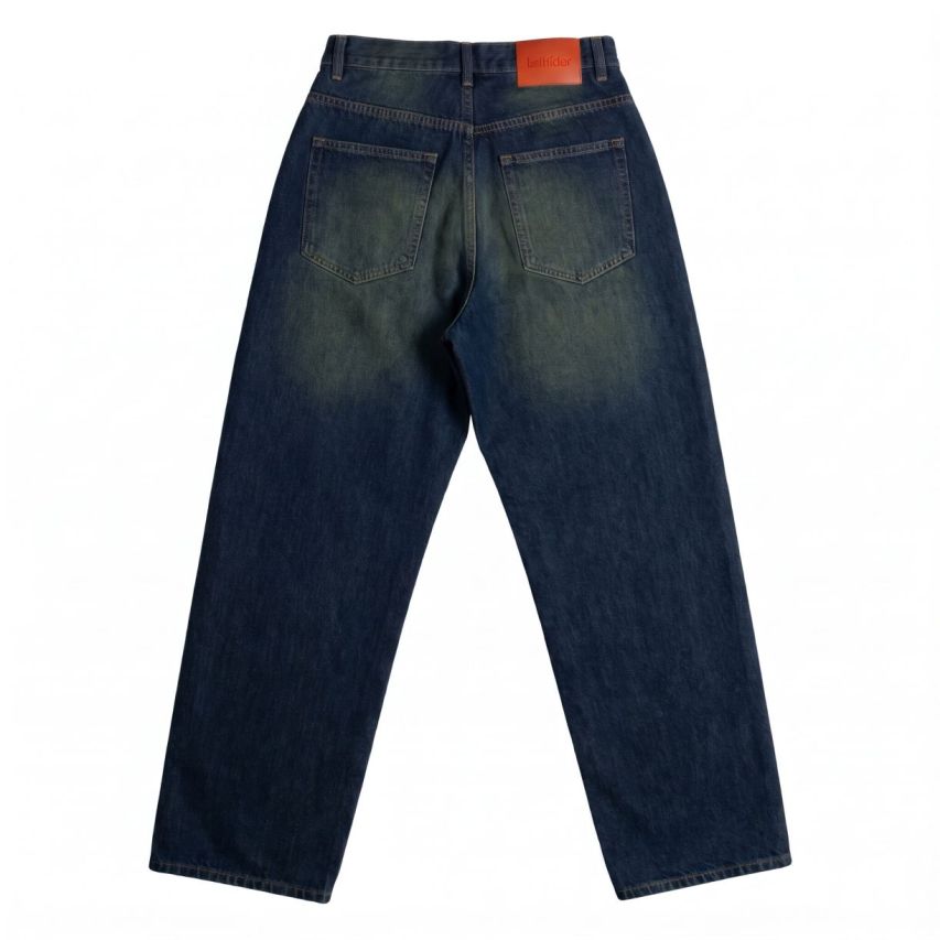 BeWider Super Loose Jeans Blauw