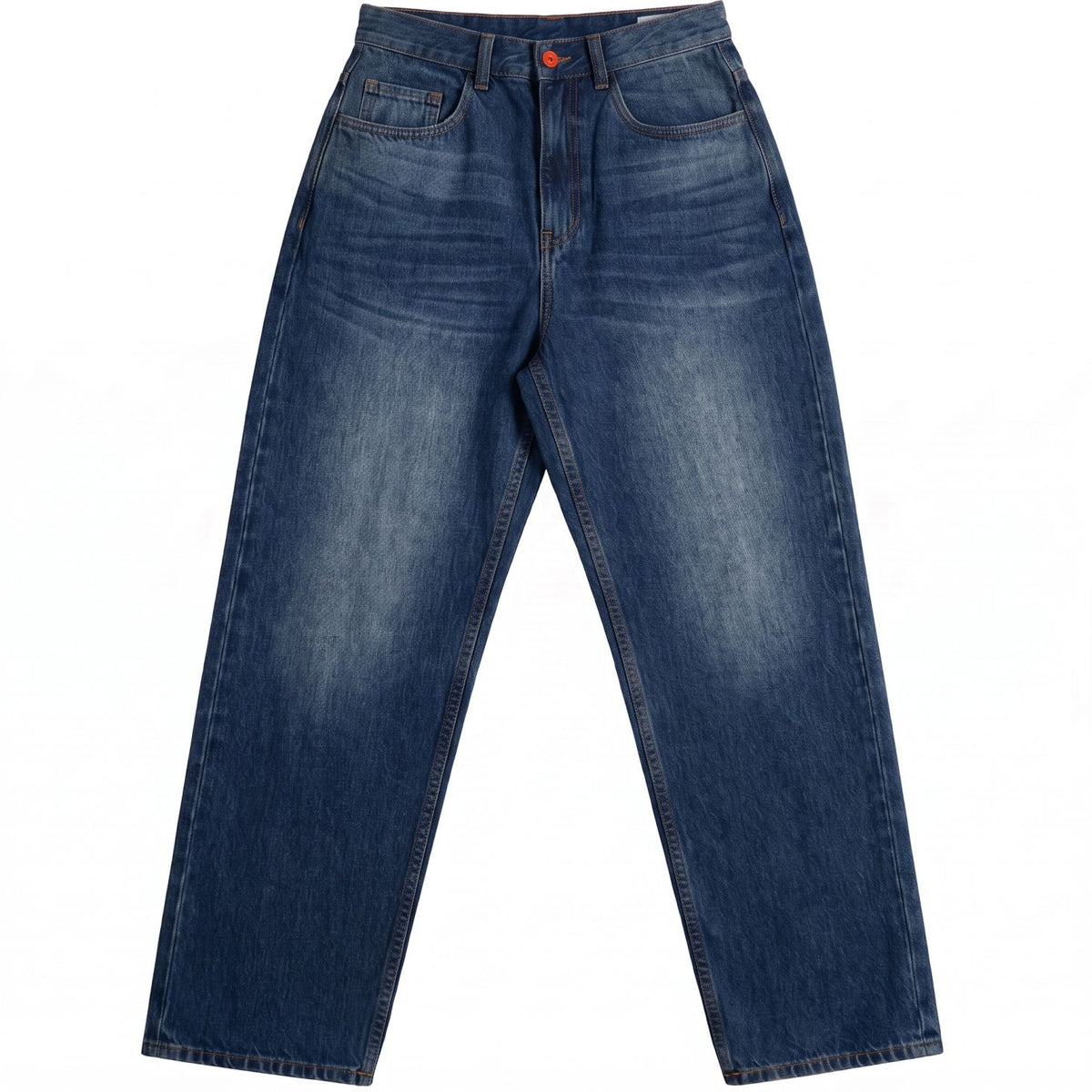 BeWider Super Loose Jeans Blauw