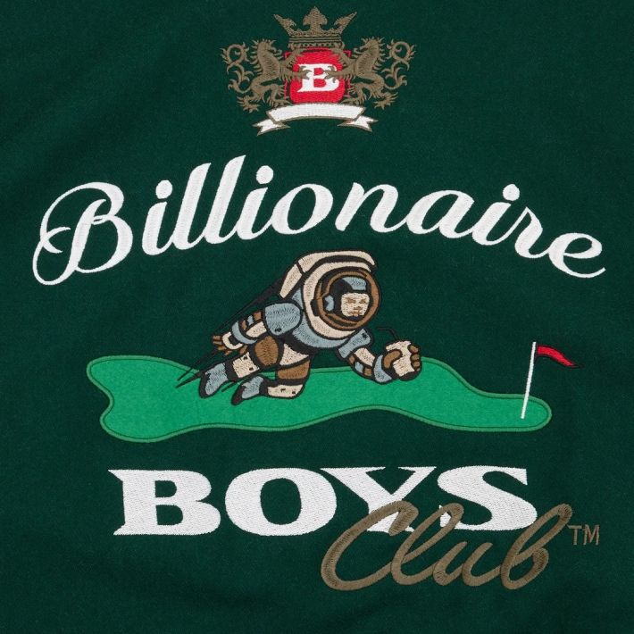 Billionaire Boys Club Astro Golf Club Varsity Jack Donker Groen