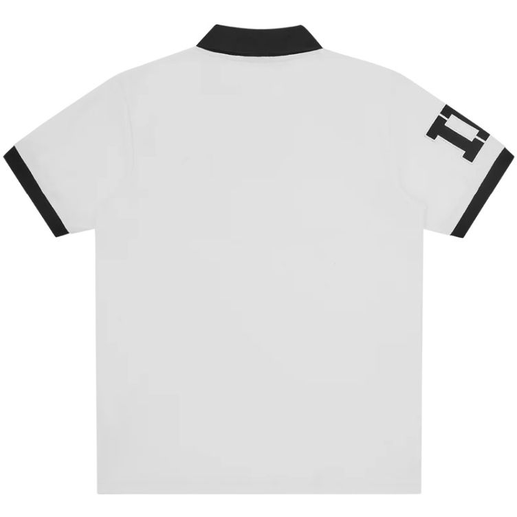 Billionaire Boys Club Script Patch Polo Wit