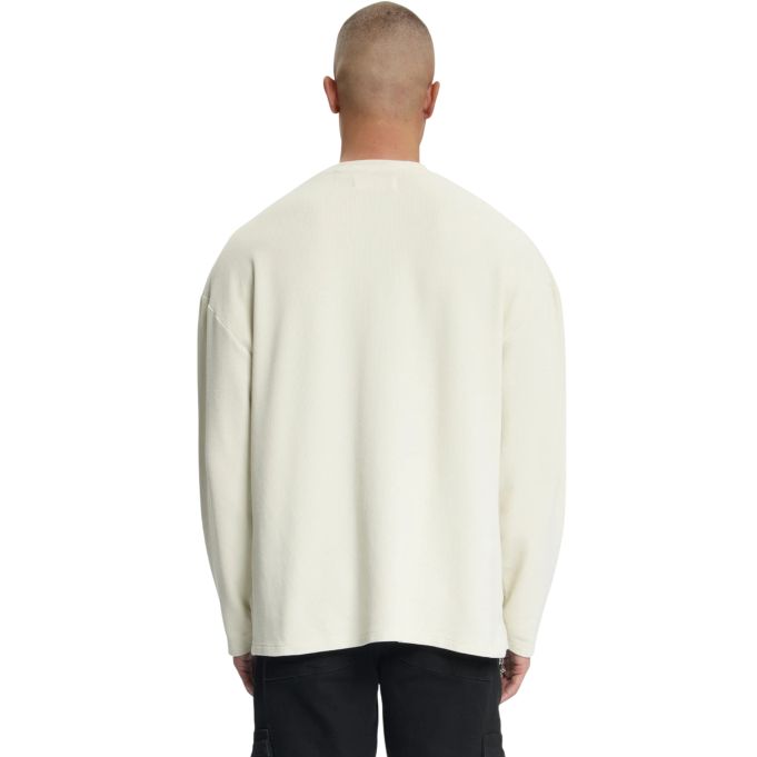 Croyez Studio Waffle Longsleeve T-shirt Beige