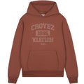 Croyez Heavyweight College Hoodie Rood