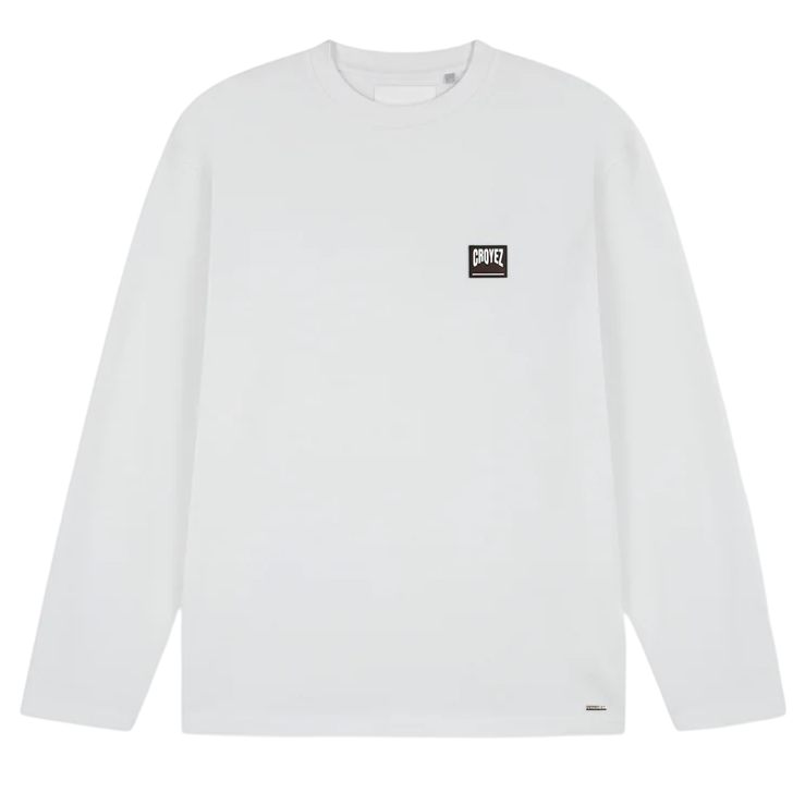 Croyez Patch Longsleeve T-shirt Wit