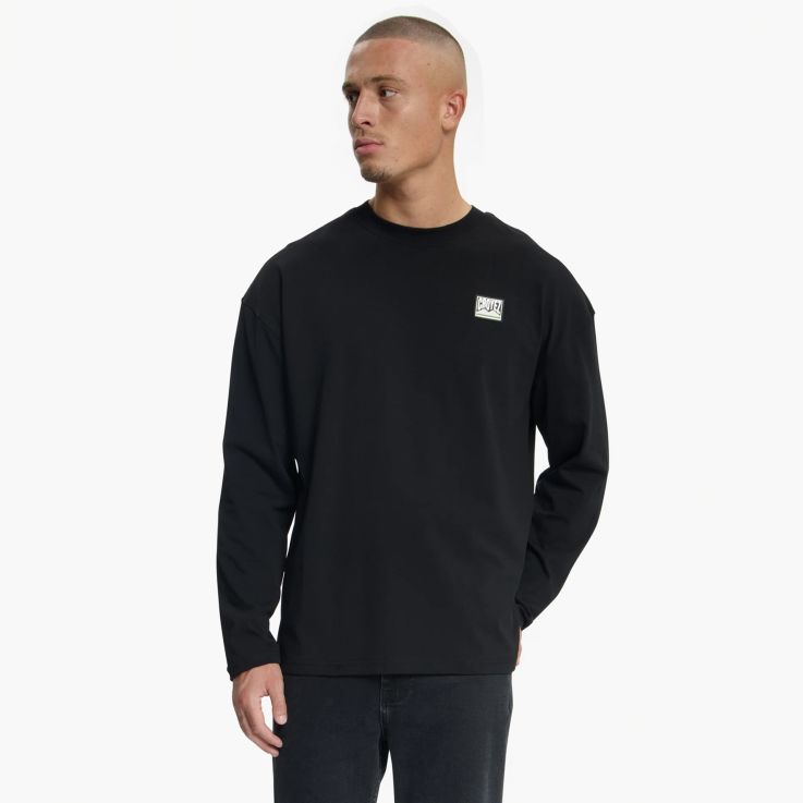 Croyez Patch Longsleeve T-shirt Zwart