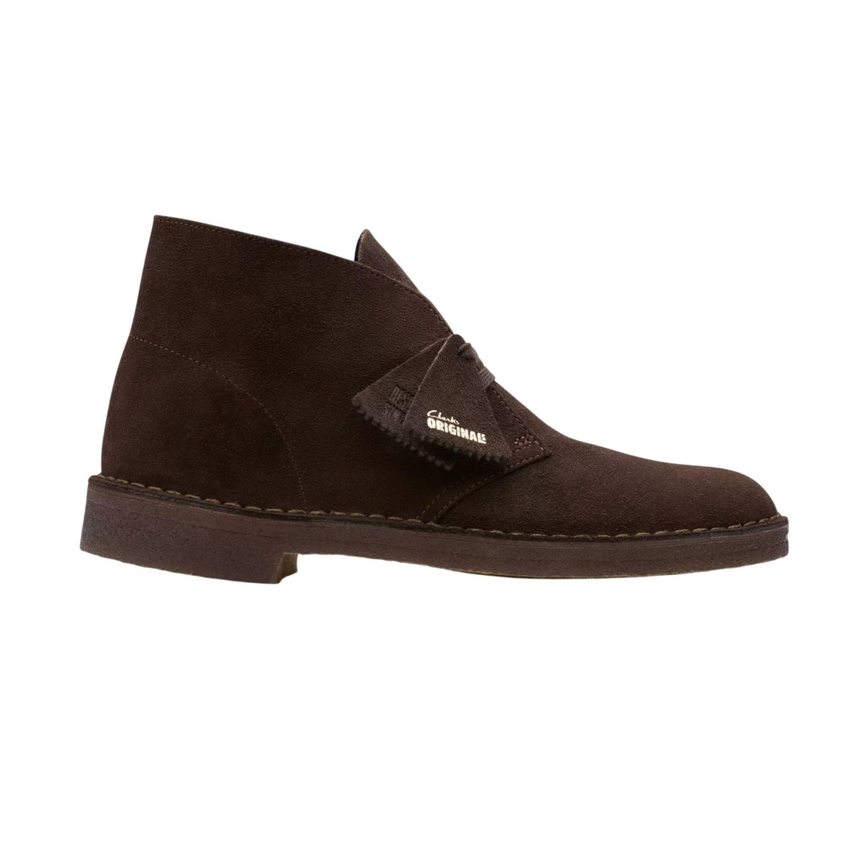 Clarks Suede Desert Boot Bruin
