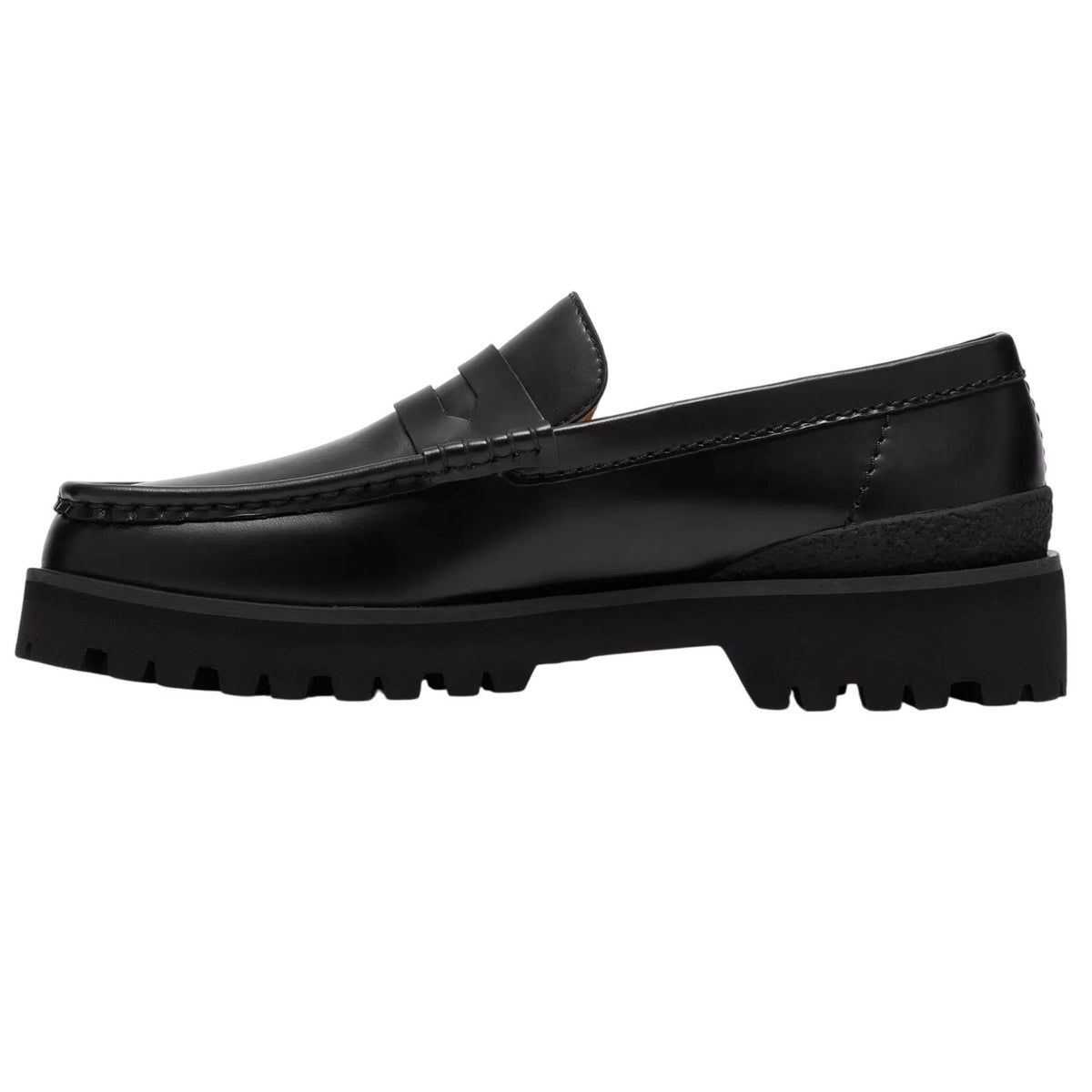 Clarks Yukoner Penny Loafers Zwart