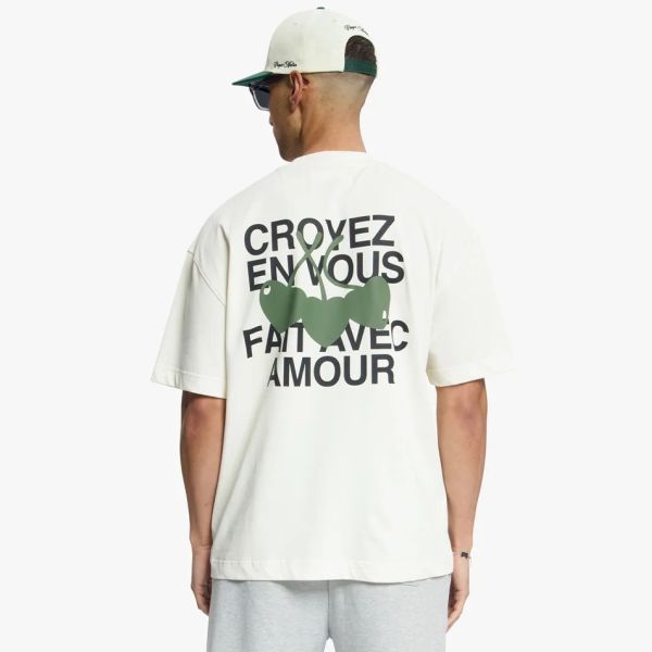 Croyez Amour T-shirt Wit