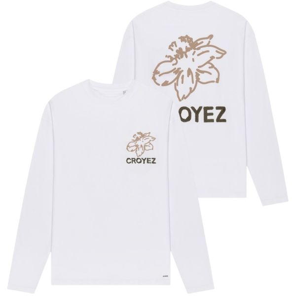 Croyez Gardener Longsleeve T-shirt Wit
