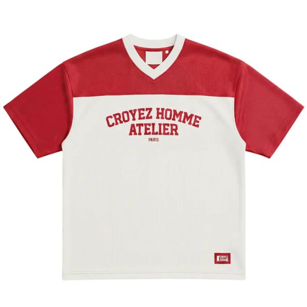 Croyez Jersey Sport T-shirt Off White