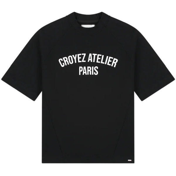 Croyez Raglan T-shirt Zwart