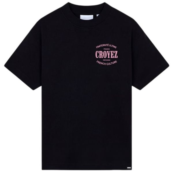 Croyez Stamp T-shirt Zwart