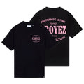 Croyez Stamp T-shirt Zwart