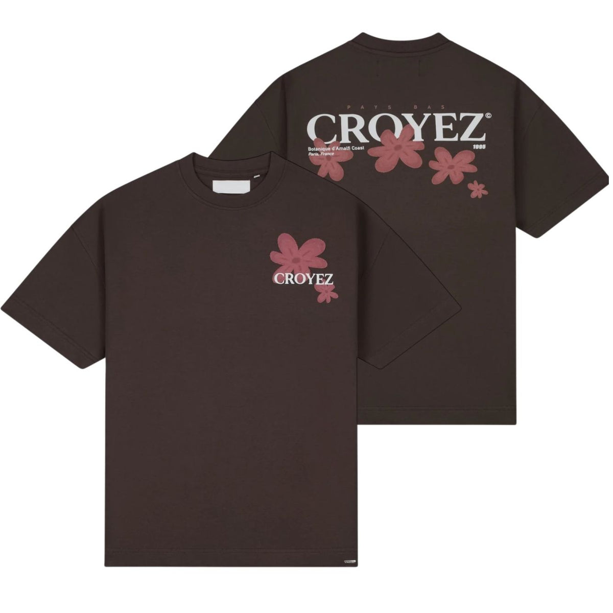 Croyez Botanique T-shirt Bruin
