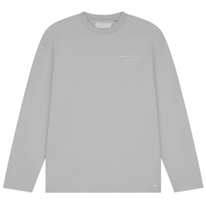 Croyez Fraternité Ultime Longsleeve T-shirt Grijs