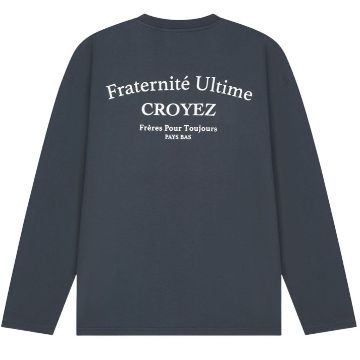 Croyez Fraternité Ultime Longsleeve T-shirt Navy