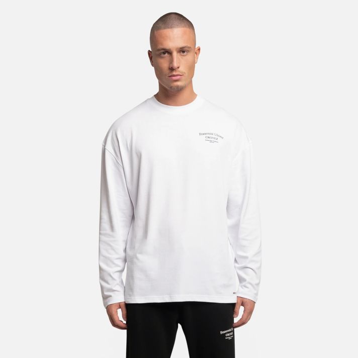 Croyez Fraternité Ultime Longsleeve T-shirt Wit