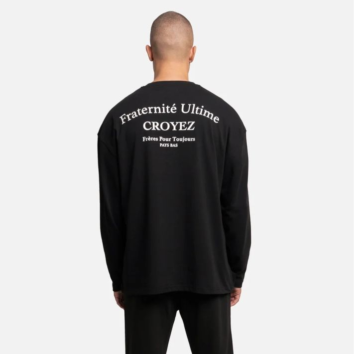 Croyez Fraternité Ultime Longsleeve T-shirt Zwart