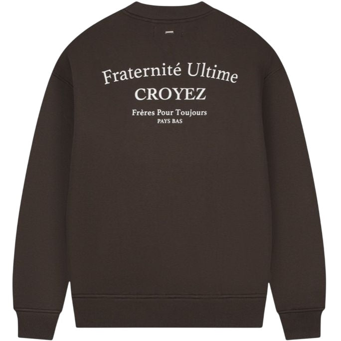Croyez Fraternité Ultime Sweater Bruin