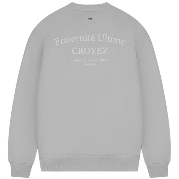 Croyez Fraternité Ultime Sweater Grijs