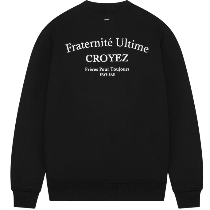 Croyez Fraternité Ultime Sweater Zwart
