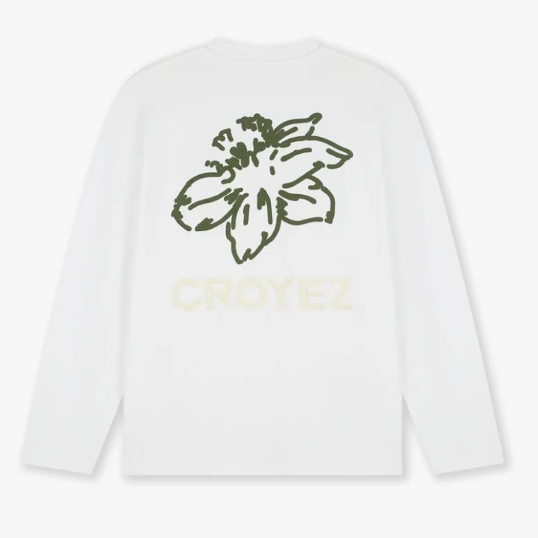 Croyez Gardener Longsleeve T-shirt Wit