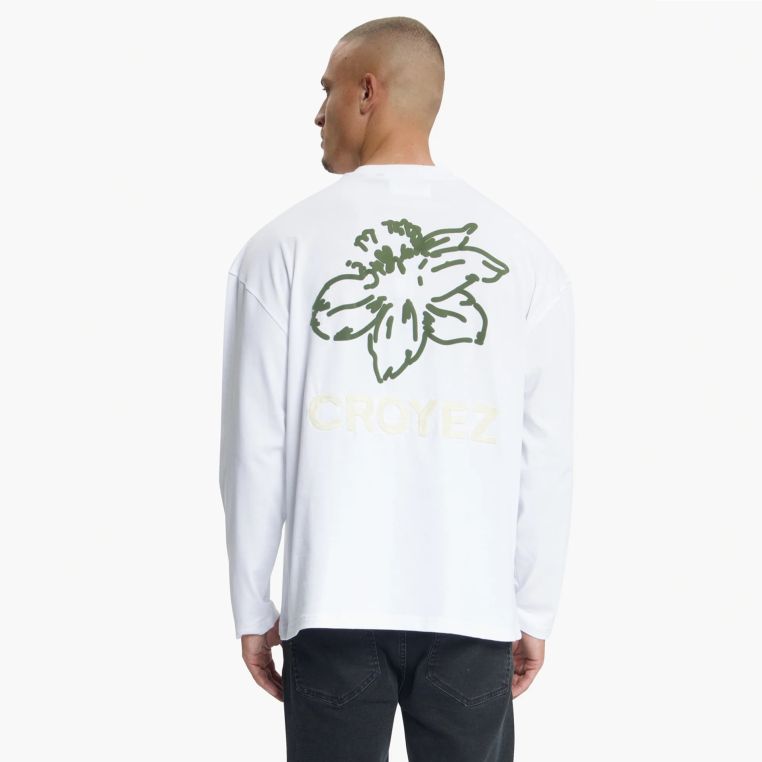 Croyez Gardener Longsleeve T-shirt Wit