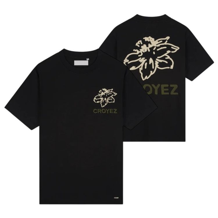 Croyez Gardener T-shirt Zwart