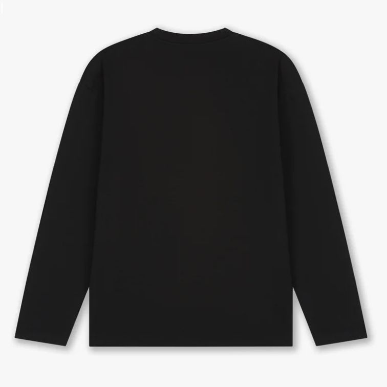Croyez Studio Damaged Longsleeve T-shirt Zwart