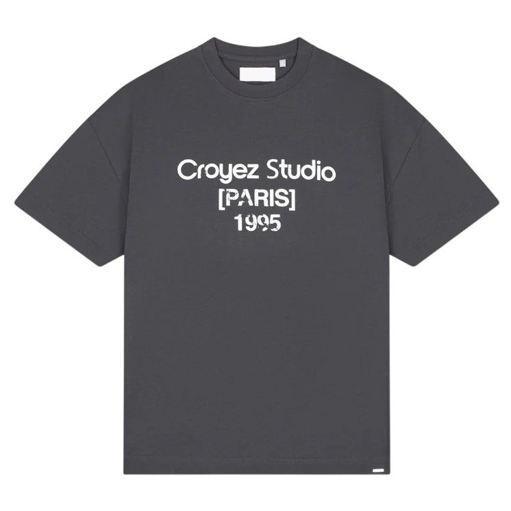 Croyez Studio Damaged T-shirt Antraciet