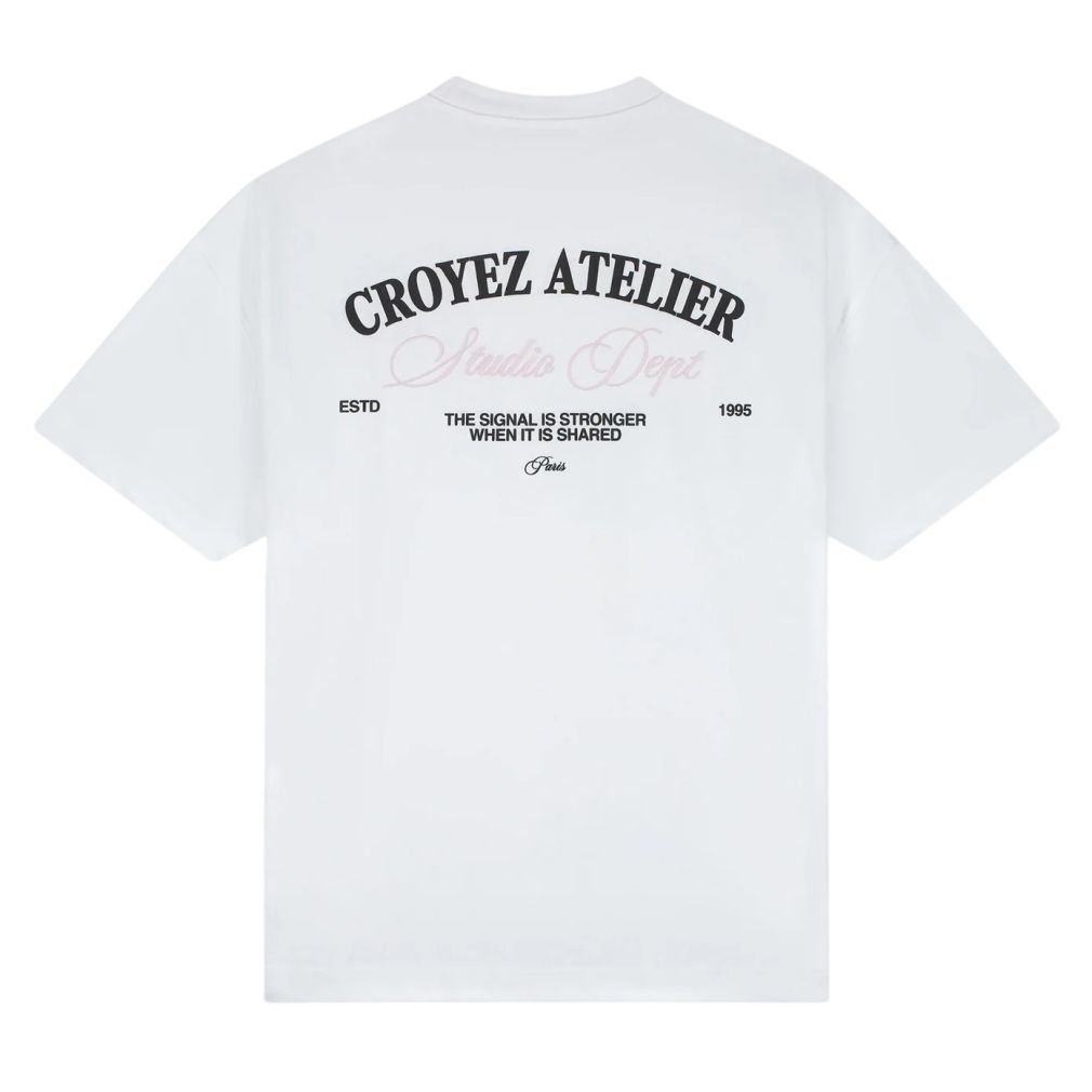 Croyez Studio Dept T-shirt Wit