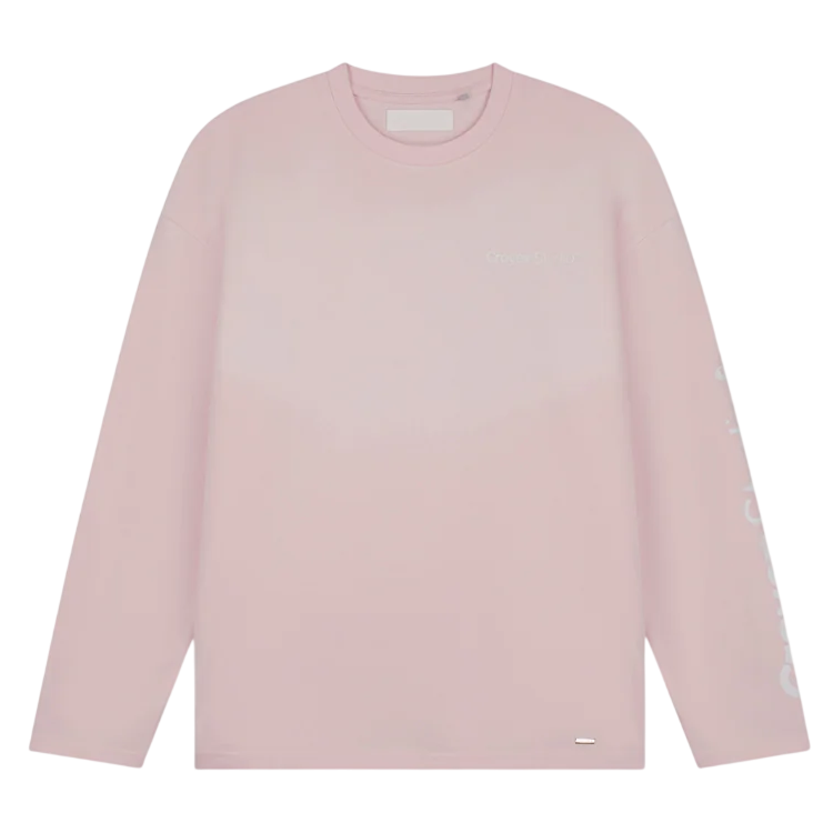 Croyez Studio Faded Longsleeve T-shirt Roze