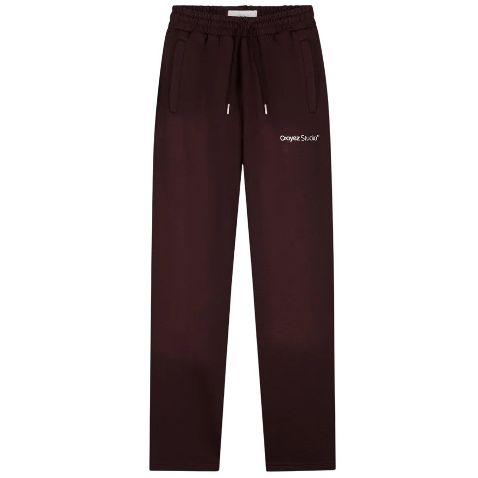 Croyez Studio Faded Straight Leg Trainingsbroek Rood