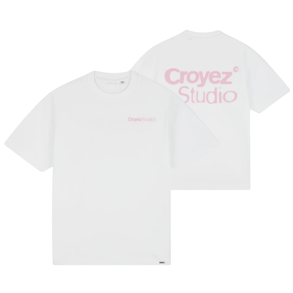 Croyez Studio Faded T-shirt Wit