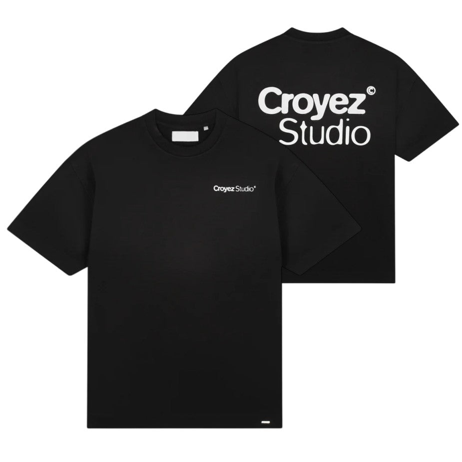 Croyez Studio Faded T-shirt Zwart