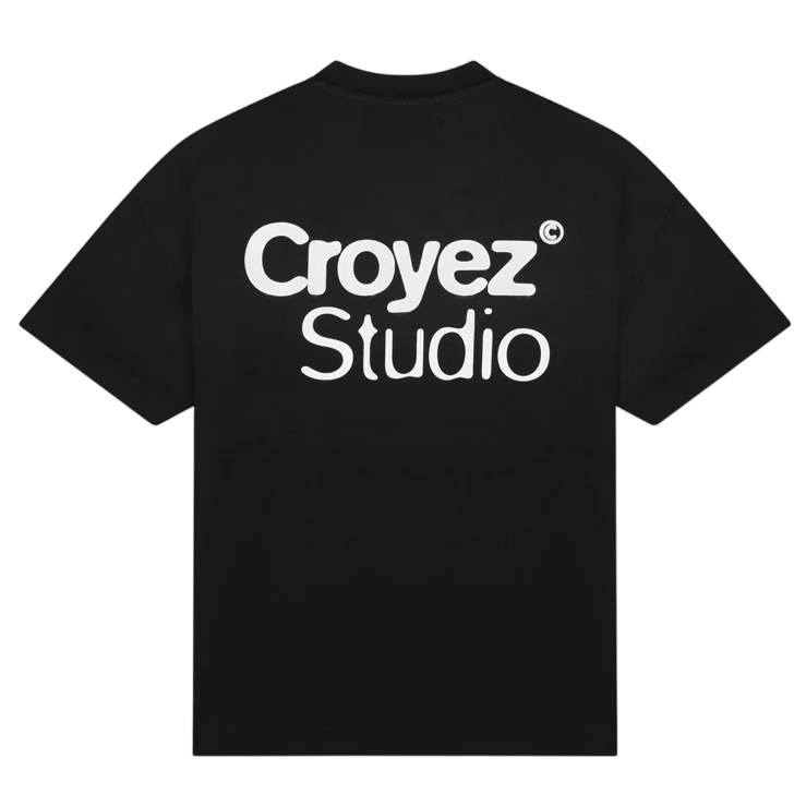 Croyez Studio Faded T-shirt Zwart