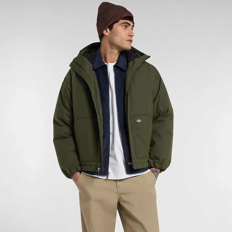 Dickies Safford Puffer Donker Groen