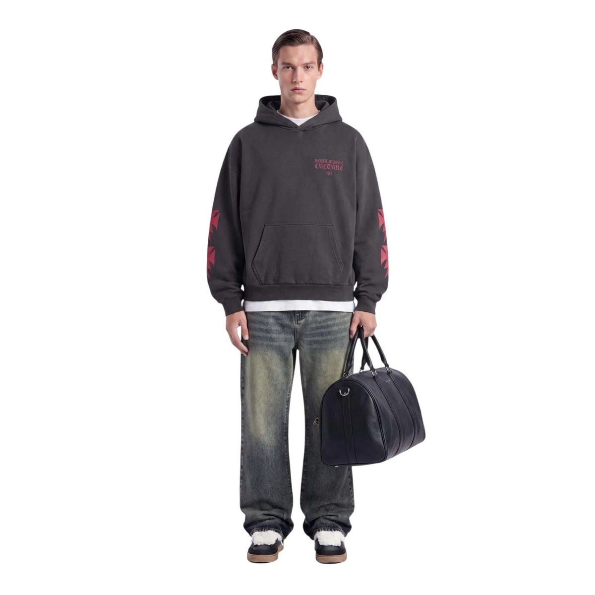 Don’t Waste Culture Arina Hoodie Antraciet
