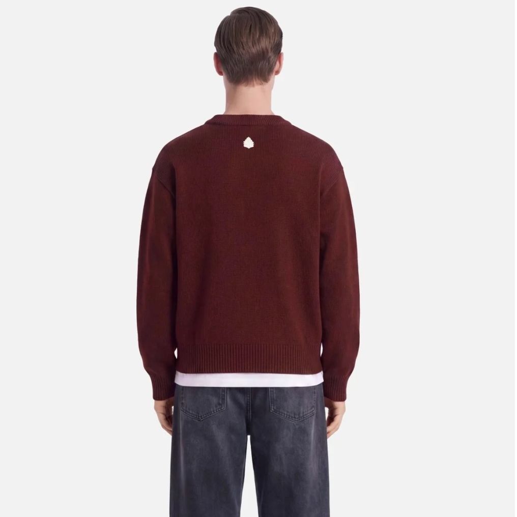 Don’t Waste Culture Aroloa Knitted Sweater Bordeaux