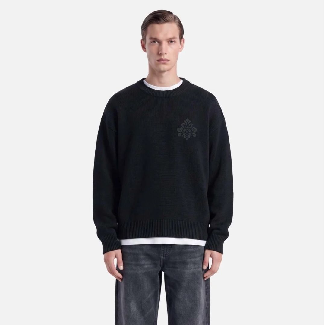 Don’t Waste Culture Aroloa Knitted Sweater Zwart