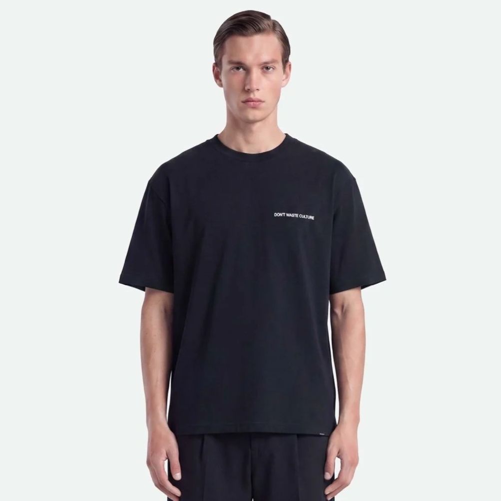 Don’t Waste Culture Etta T-shirt Zwart