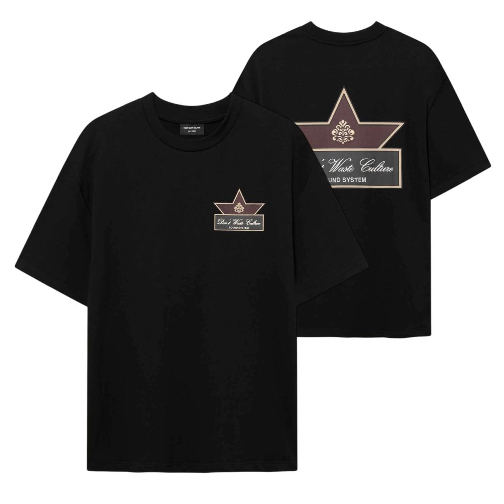 Don’t Waste Culture Niloa T-shirt Zwart